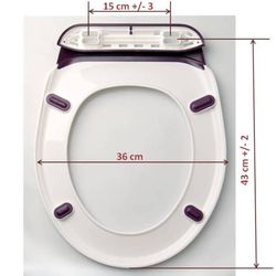 Patin clearance lunette wc