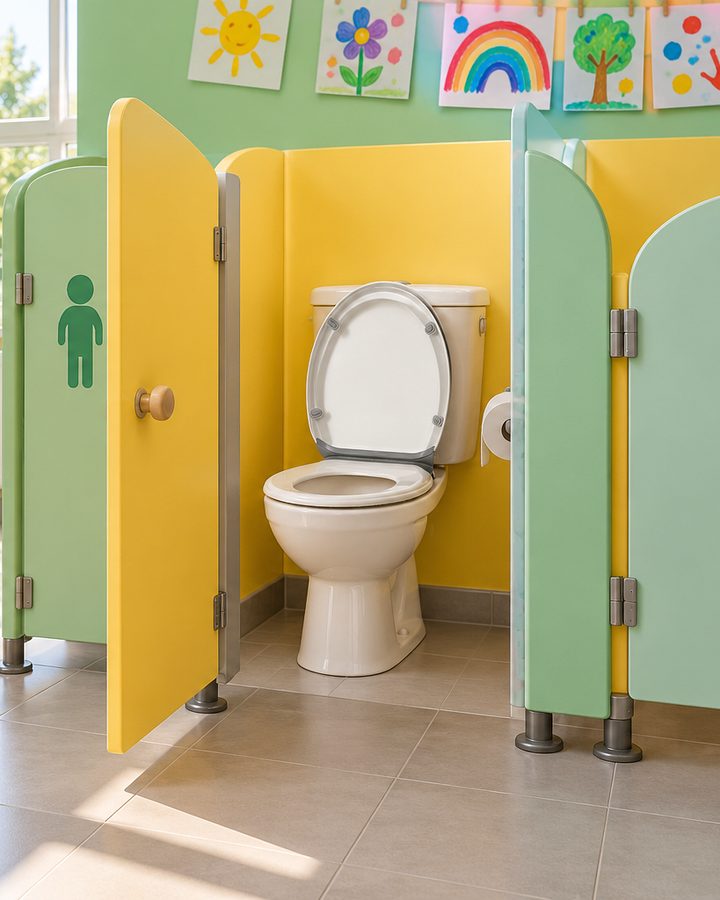 Abattant WC pour les �coles et les cr�ches